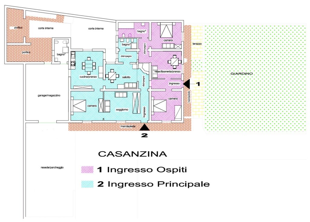 Pianta Casanzina